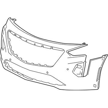Cadillac CT6 Bumper Cover - 84713015