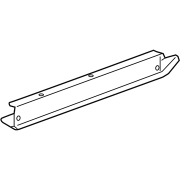GM 23241890 Skid Plate, Passenger Side 23241890 GM Skid Plate, Passenger Side Illustration 1 of 1