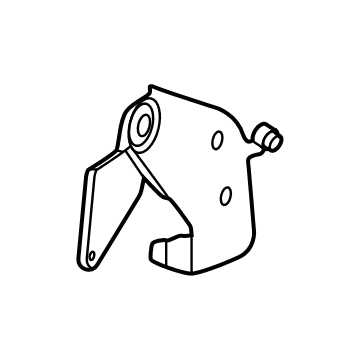 GM 52168783 Hinge, Rear Driver Side 52168783 GM Hinge, Rear Driver Side Illustration 1 of 1