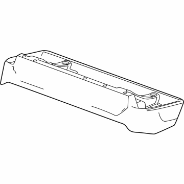 GM 84897546 Storage Compart, Jet Black 84897546 GM Storage Compart, Jet Black Illustration 1 of 1