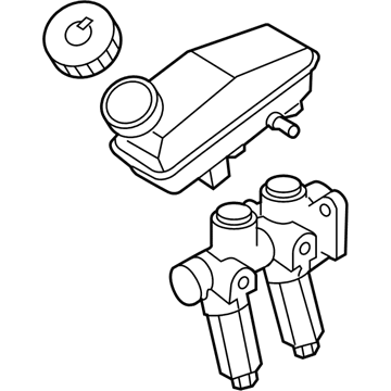 Chevy Aveo5 Brake Master Cylinder Repair Kit - 93742399