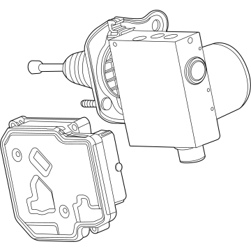 Buick 42862787 ABS Control Unit