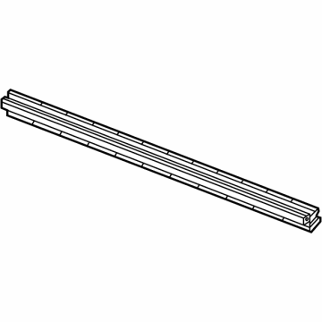 GM 84596169 Belt Weatherstrip, Front 84596169 GM Belt Weatherstrip, Front Illustration 1 of 1