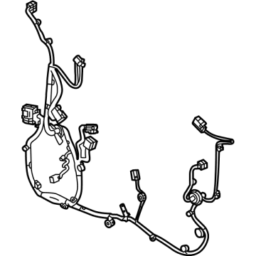GM 87831555 Wire Harness, Front Passenger Side 87831555 GM Wire Harness, Front Passenger Side Illustration 1 of 1