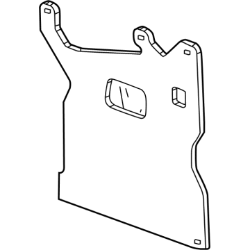 GM 84991900 Insulator, Passenger Side 84991900 GM Insulator, Passenger Side Illustration 1 of 1