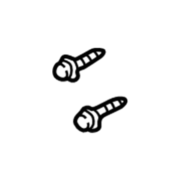 GM 22601319 Strut Bolt 22601319 GM Strut Bolt Illustration 1 of 1