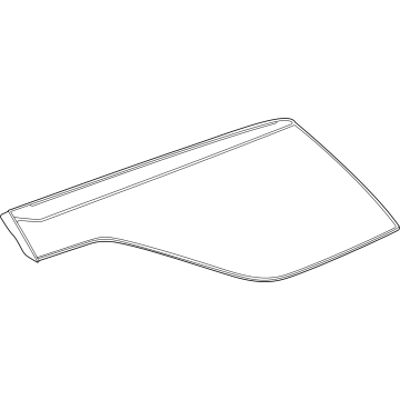 Chevy 26427043 Quarter Glass
