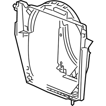 Chevy Colorado Fan Shroud - 25862433