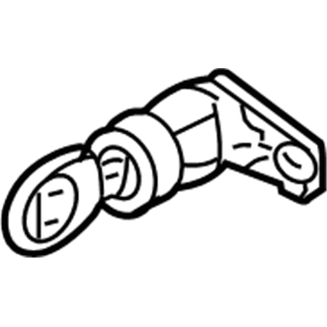 Pontiac G3 Door Lock Cylinder - 93745274