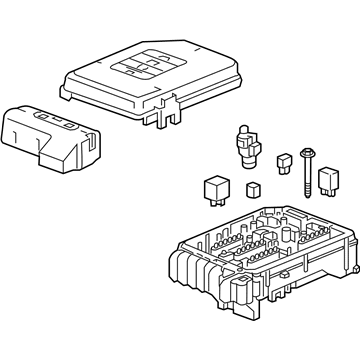 87867005 GM Fuse & Relay Box Illustration 1 of 1
