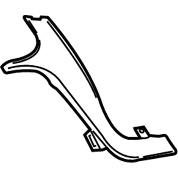 Cadillac 22981345 Side Trim Panel