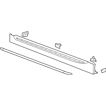 Chevy 22810845 Rocker Molding