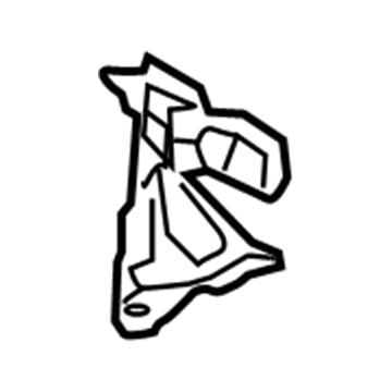 19185030 GM Center Support, Rear Illustration 1 of 1