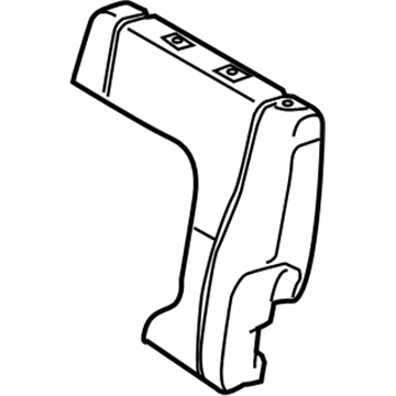 GM 19184977 Seat Back Pad, Rear Driver Side 19184977 GM Seat Back Pad, Rear Driver Side Illustration 1 of 1