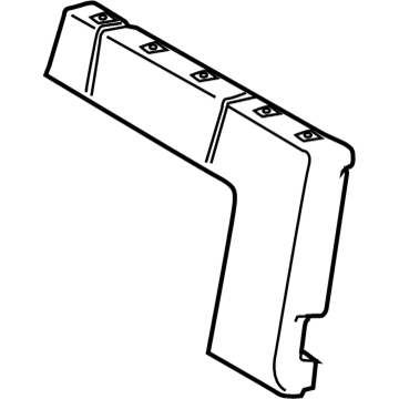 19184974 GM Seat Back Pad, Rear Passenger Side Illustration 1 of 1