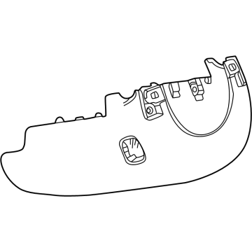 Chevy 26502374 Lower Column Cover