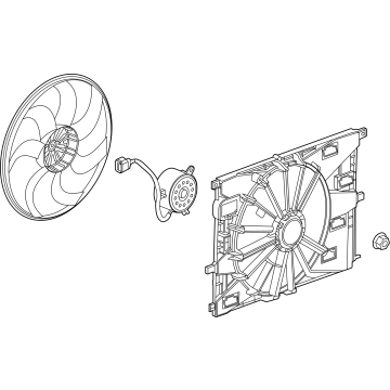 Buick Envista A/C Condenser Fan - 42811984