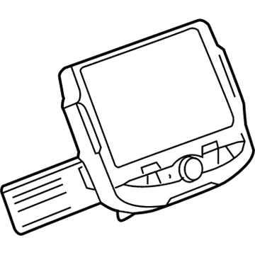 Chevy 42554671 Radio