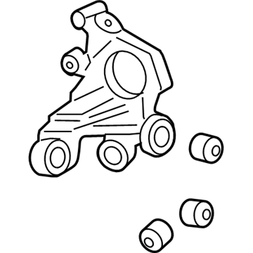 GM 15775071 Knuckle, Rear Driver Side 15775071 GM Knuckle, Rear Driver Side Illustration 1 of 1