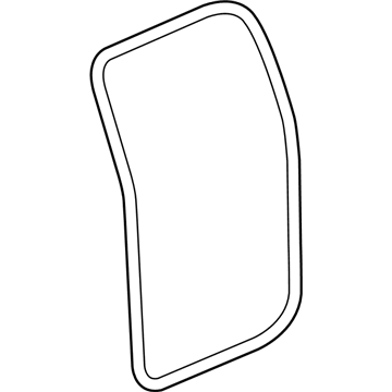 Chevy Silverado 3500 HD Door Seal - 23446715