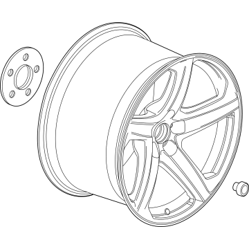 GM 86799757 Wheel 86799757 GM Wheel Illustration 1 of 1