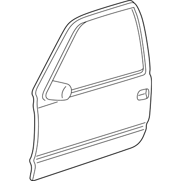 Cadillac 10363024 Belt Weatherstrip