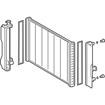 Pontiac 19205591 Radiator Assembly