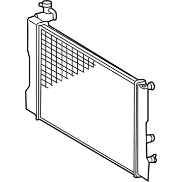 Pontiac 88975776 Radiator Assembly