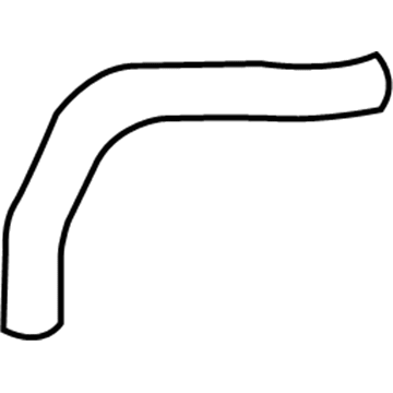 88975758 GM Upper Hose Illustration 1 of 1
