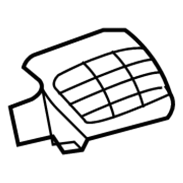 GM 20983334 Center Outlet 20983334 GM Center Outlet Illustration 1 of 1
