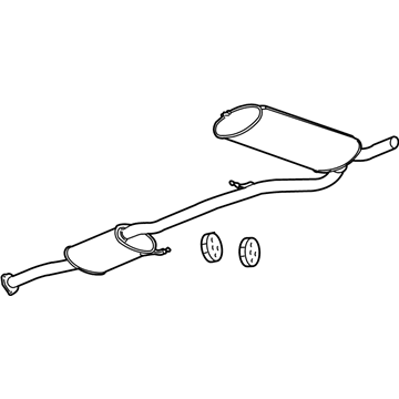 Saturn Vue Muffler - 25972190