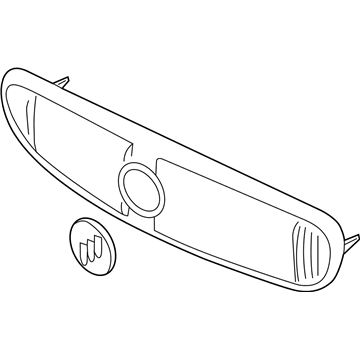 Buick 10424876 Grille