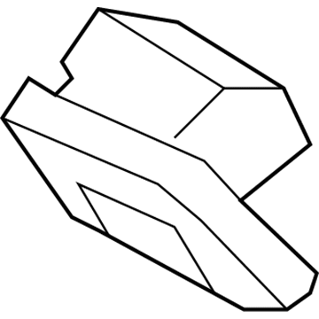 GM 96457701 Lock, Black 96457701 GM Lock, Black Illustration 1 of 1