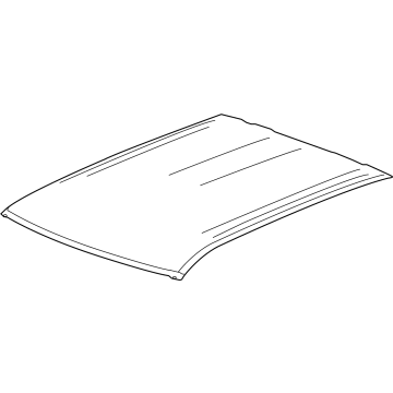 GM 84688138 Roof Panel 84688138 GM Roof Panel Illustration 1 of 1