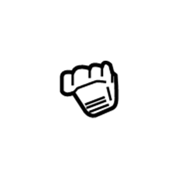 84624381 GM Handle, Beige Illustration 1 of 1