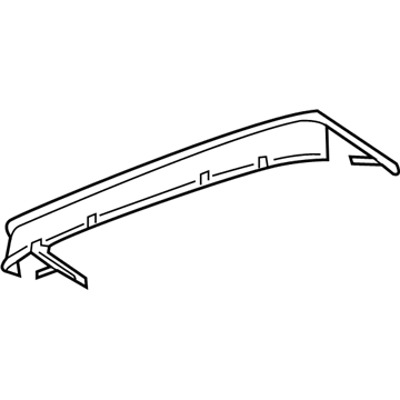 Chevy Traverse Limited Air Deflector - 84991405