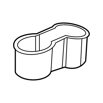 GM 84203497 Cup Holder 84203497 GM Cup Holder Illustration 1 of 1