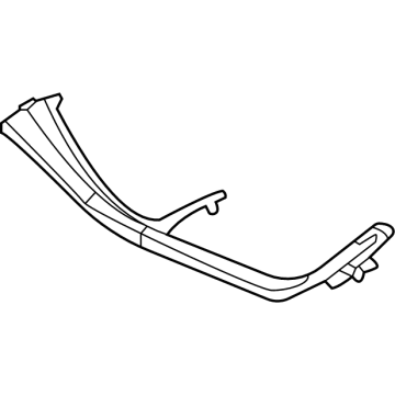 84607340 GM Applique, Black, Driver Side Illustration 1 of 1