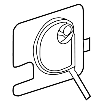 GM 84763214 Emblem, Yellow 84763214 GM Emblem, Yellow Illustration 1 of 1
