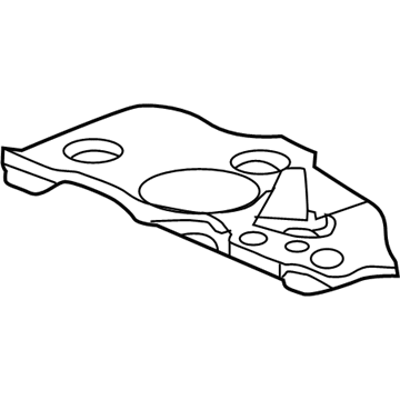 GM 20929744 Lower Insulator, Black 20929744 GM Lower Insulator, Black Illustration 1 of 1