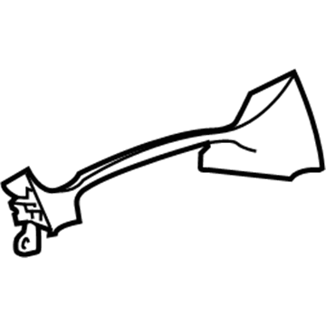 GM 13493532 Column Cover 13493532 GM Column Cover Illustration 1 of 1
