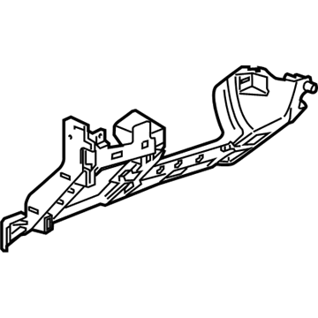 GM 23338740 Lower Panel, Black 23338740 GM Lower Panel, Black Illustration 1 of 1