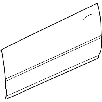 22614329 GM Outer Panel, Front Driver Side Illustration 1 of 1