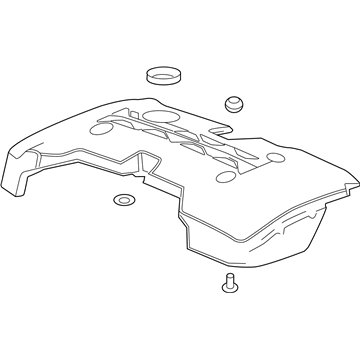 Chevy Blazer Engine Cover - 25201315