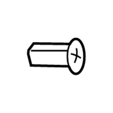 20912532 GM Fuel Door Spring Illustration 1 of 1