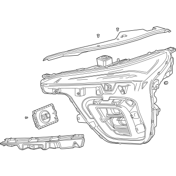 Buick 26432117 Headlamp Assembly