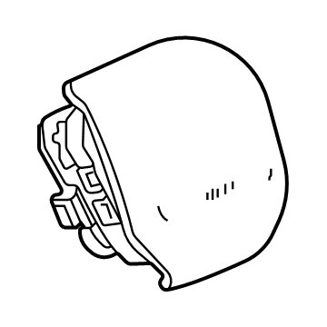 GM 84823455 Driver Inflator Module, Jet Black 84823455 GM Driver Inflator Module, Jet Black Illustration 1 of 1
