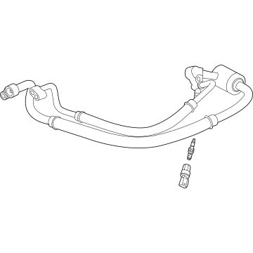 Chevy 85717605 Rear A/C Hose