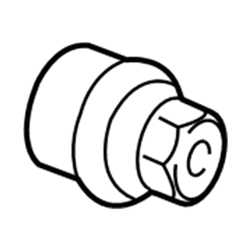 GMC 15646250 Wheel Nut Cap
