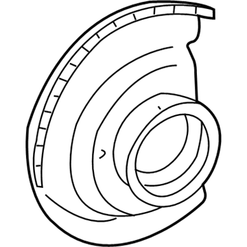 Chevy 19211695 Splash Shield